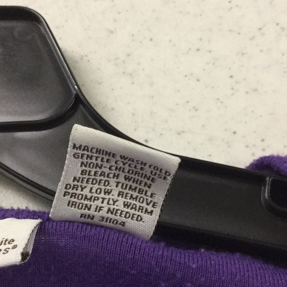 Kim Rogers purple striped shirt - Picture 4 of 4